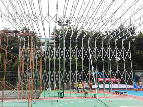 深圳篮球场活动棚